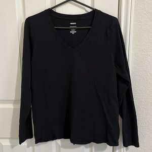 Sonoma everyday long sleeve T-shirt, Large, black